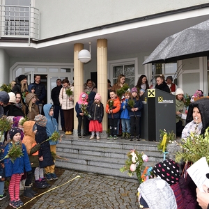 Palmweihe Kindergarten und Krabbelstube