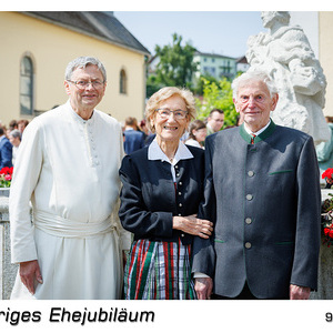 Ehejubiläen 2025, Pfarre Sarleinsbach