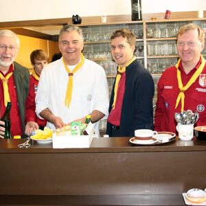 Faschingskindermesse und Pfadfinderfrühschoppen