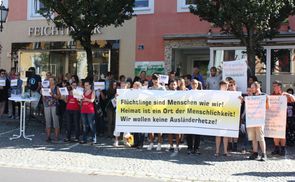Aktion gegen Ausländerhetze