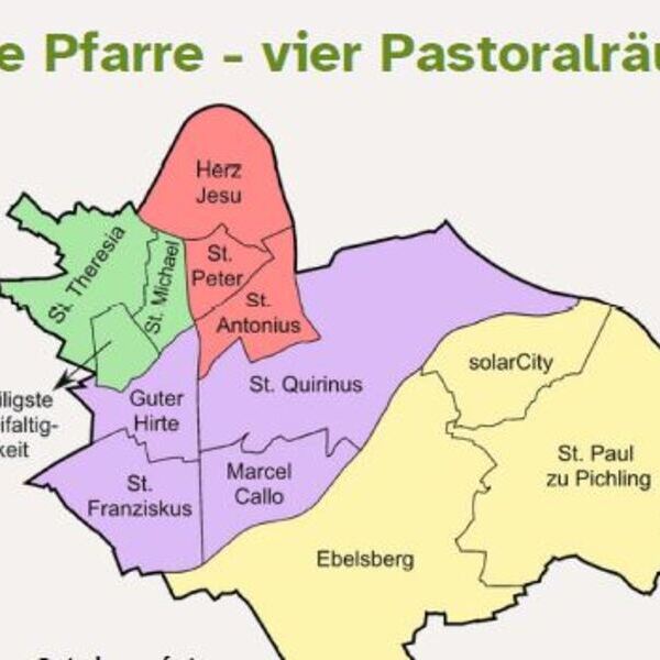 vier Pastoralräume