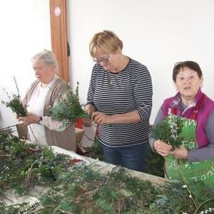 Palmbuschen binden