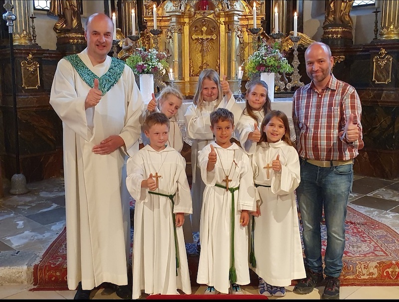 Neue Ministranten