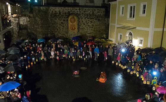 Martinsfest 2017 in der Pfarre Kopfing