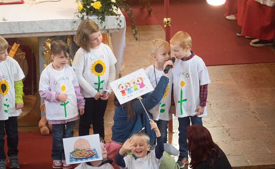 Kindergottesdienst Eröffnung Krabbelstube Kopfing 2016