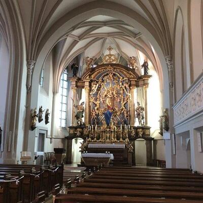 Hochaltar in der Pfarrkirche Maria Neustift