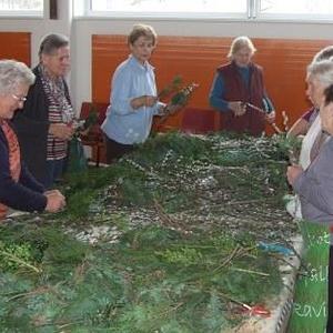 Palmbuschen binden