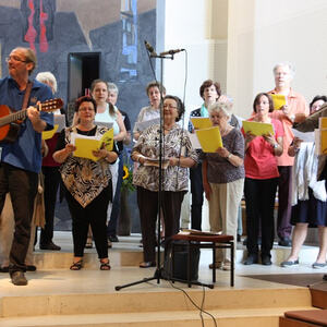 Schwungvolle Messe zum Start des heurigen Jungscharlagers