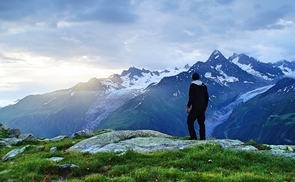 Schauen und staunen: Dazu laden die Berge ein