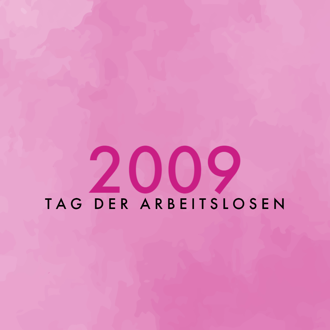 Tag der Arbeitslosen 2009