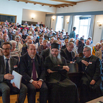 Vortrag von Gerfried Stocker im Theatersaal des Stiftes Kremsmünster