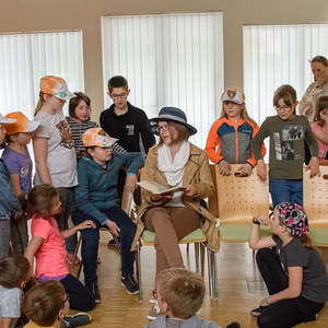 Dekanatsjungschar-Spiele-Nachmittag„Simsalabibel“ war das heurige Thema des Spielenachmittags im Pfarrheim Micheldorf. Gemeinsam mit der Simsalabibel haben die Kinder biblische Figuren wie Noah, Jakob, Josef, Samuel oder Daniel besucht und haben ein