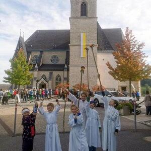 Gaflenzer Minis freuen sich schon auf das Fest.