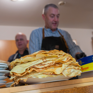 Crepes für die Sternsinger
