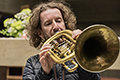 Kabarettist Thoma Franz-Riegler in der Ennsleitner Kirche