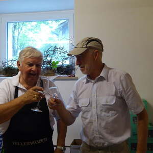 Wein und Fisch
