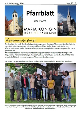 Pfarrblatt